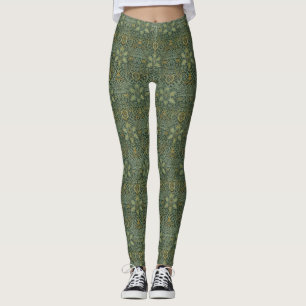Morris Persian Elegance: The Ispahan Tepet Rug Leggings