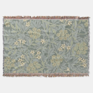 Morris Rebe und Jasmingarten-Blumen-Klassiker Decke