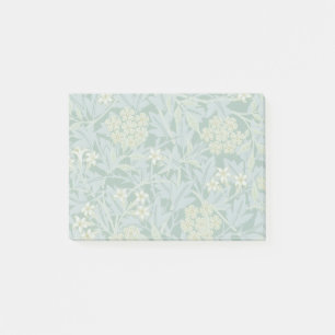 Morris Rebe und Jasmingarten-Blumen-Klassiker Post-it Klebezettel