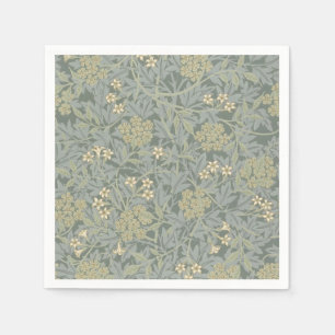 Morris Rebe und Jasmingarten-Blumen-Klassiker Serviette