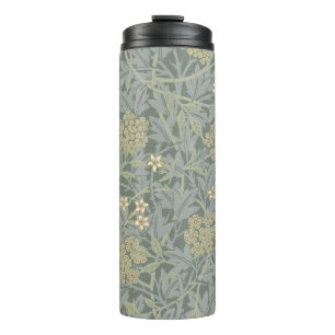 Morris Rebe und Jasmingarten Blumen Klassiker Thermosbecher