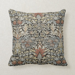 Morris Snakeshead druckte Kissen des Gewebe 1876 v