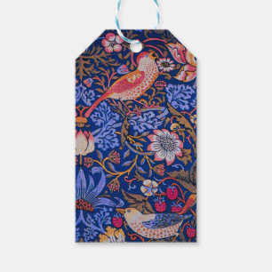 Morris Strawberry Thief Lavendel Purpur Rose Kunst Geschenkanhänger