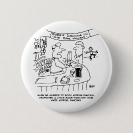 Morris Tanzen in Pub. Traditionelles Morris-Tanzen Button