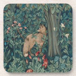 Morris Tapestry Forest Lone Fox Getränkekammer Getränkeuntersetzer