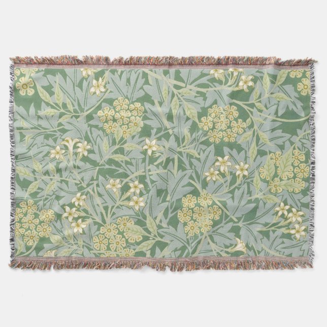 Morris Vine & Jasmine Garden Blume Classic Decke (Vorderseite)