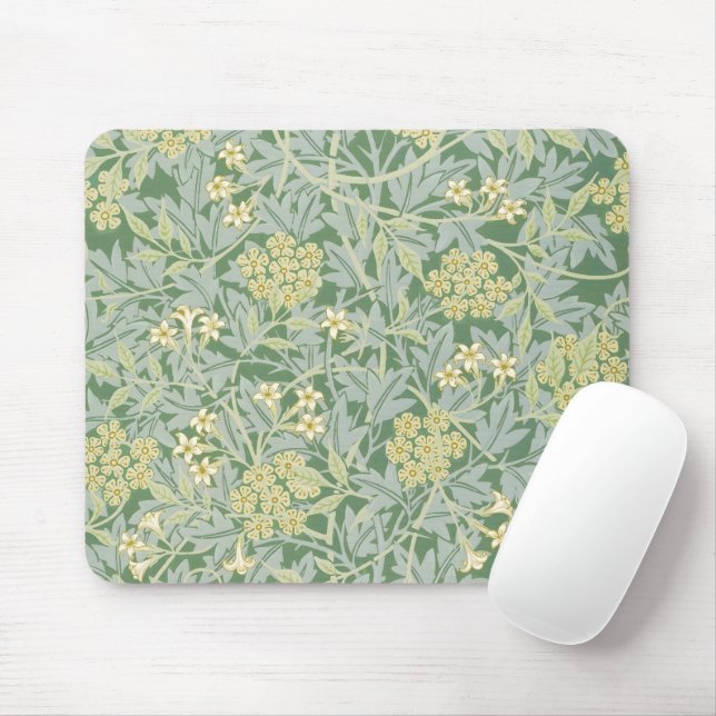 Morris Vine & Jasmine Garden Blume Classic Mousepad (Mit Mouse)