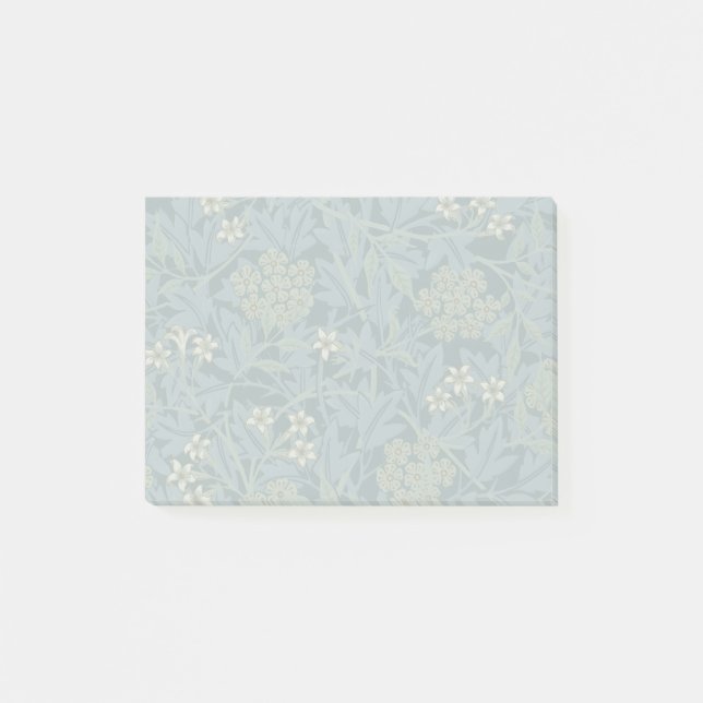 Morris Vine & Jasmine Garden Blume Classic Post-it Klebezettel (Vorderseite)