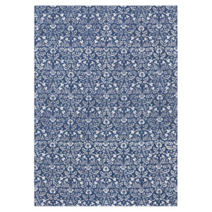 Morris Vintag 1882 Blaues Hintergrund Blume Muster Tischdecke