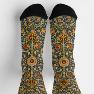 Morris Vintag Holland Park Teppichmuster Socken