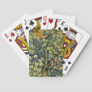 Morris Vintag Pheasant Eichhörnchen und Blume Must Spielkarten
