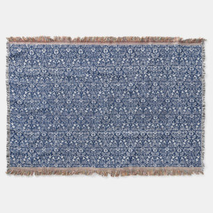 Morris Vintage 1882 Blaue Hintergrund-Blumenmuster Decke