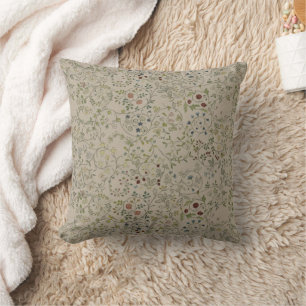 Morris vintage Windrush Stickerei Blumenmuster Kissen