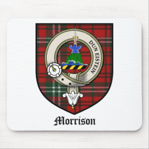 Morrison-Clan-Wappen-AbzeichenTartan Mousepad