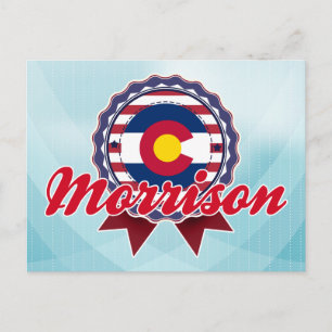 Morrison, CO Postkarte