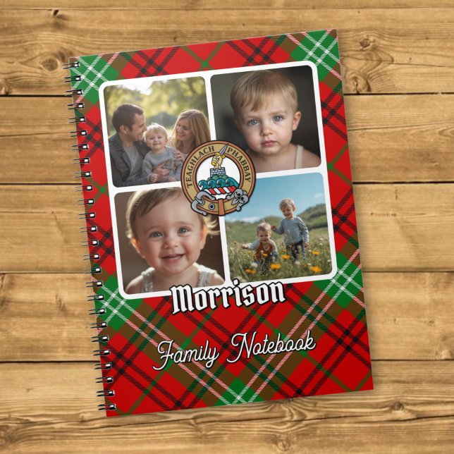 Morrison Familienfoto-Collage Notizblock (Von Creator hochgeladen)