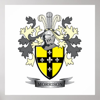 Morrison Familienwappen Coat of Arms Poster