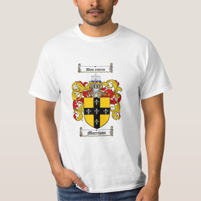 Morrison-Familienwappen - Morrison-Wappen T-Shirt (Vorderseite)