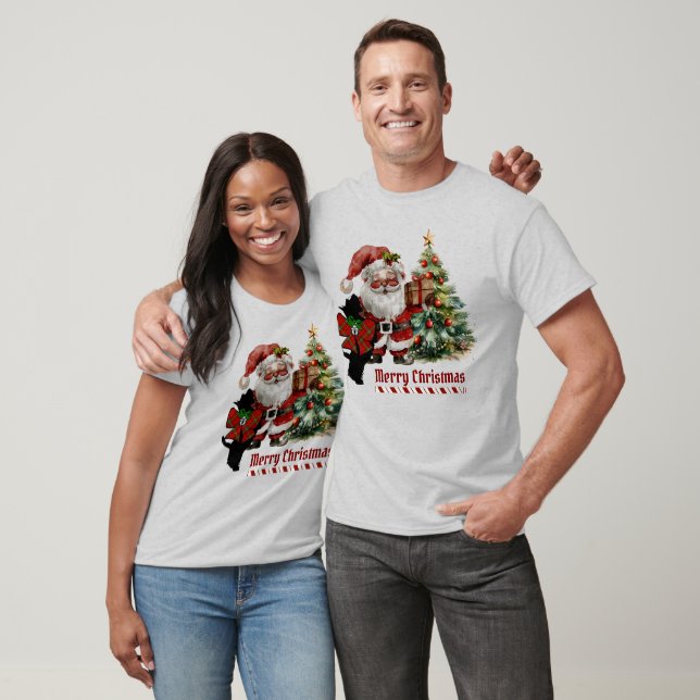 Morrison Scottie Dog Xmas Personalisiert T-Shirt (Unisex)