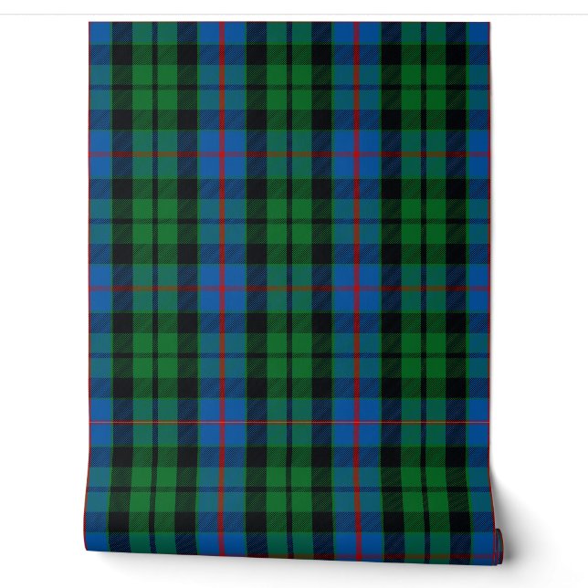 Morrison Tartan Kariert Scottish Clan Tapete (Abrollen)