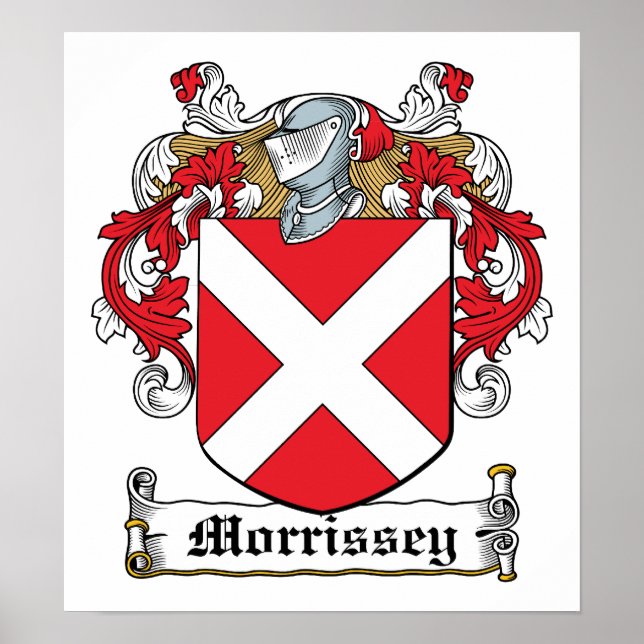 Morrissey Familienwappen Poster (Vorne)