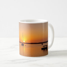 Morro Bay bei Sunset Kaffeetasse