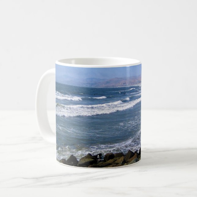Morro Bay, Kalifornien Kaffeetasse (Vorderseite Links)