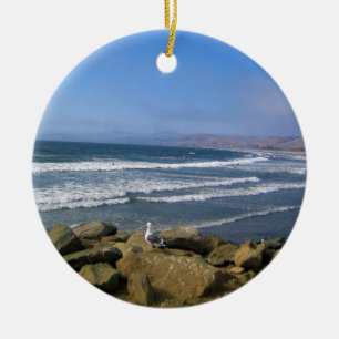 Morro Bay, Kalifornien Keramik Ornament