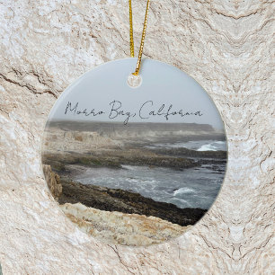 Morro Bay Kalifornien Küstenfotografie Keramik Ornament