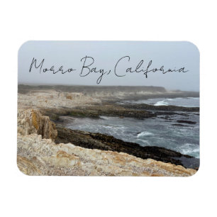 Morro Bay Kalifornien Ozean Klippen Fotografie Magnet