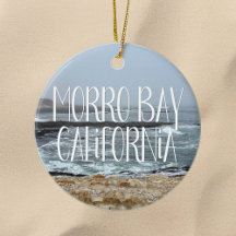 Morro Bay Kalifornien Ozeanwellen Fotografie