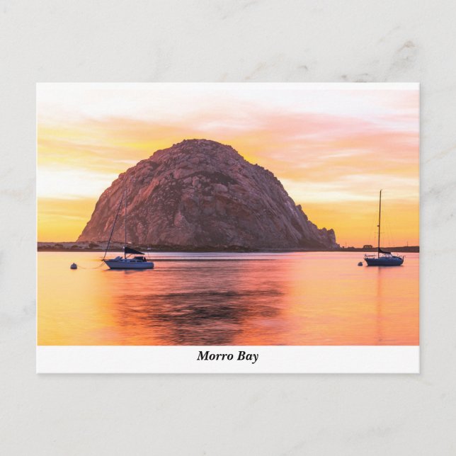 Morro Bay Postcard Postkarte (Vorderseite)