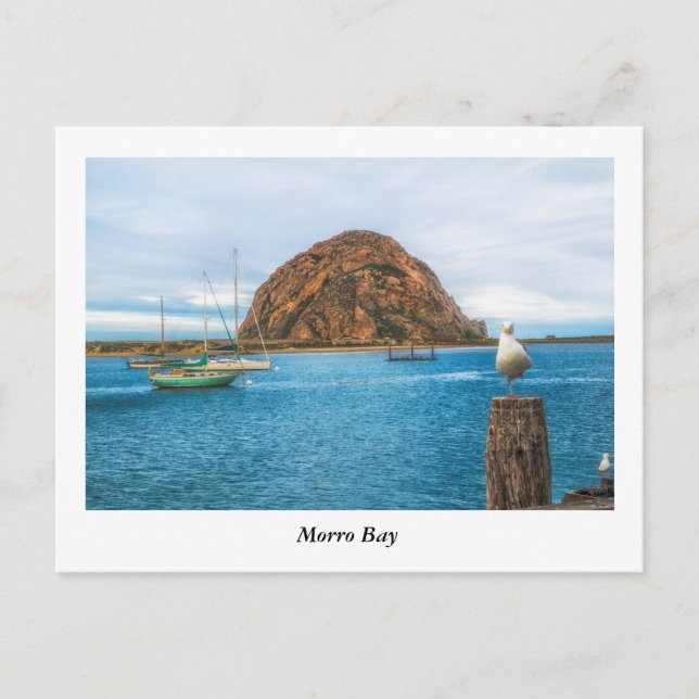 Morro Bay Postkarte (Vorderseite)