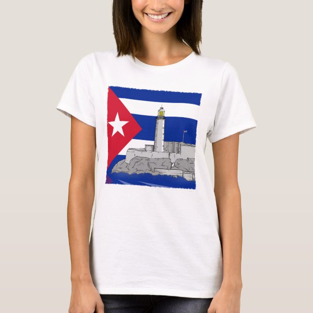 Morro Castle in Havanna T-Shirt (Vorderseite)