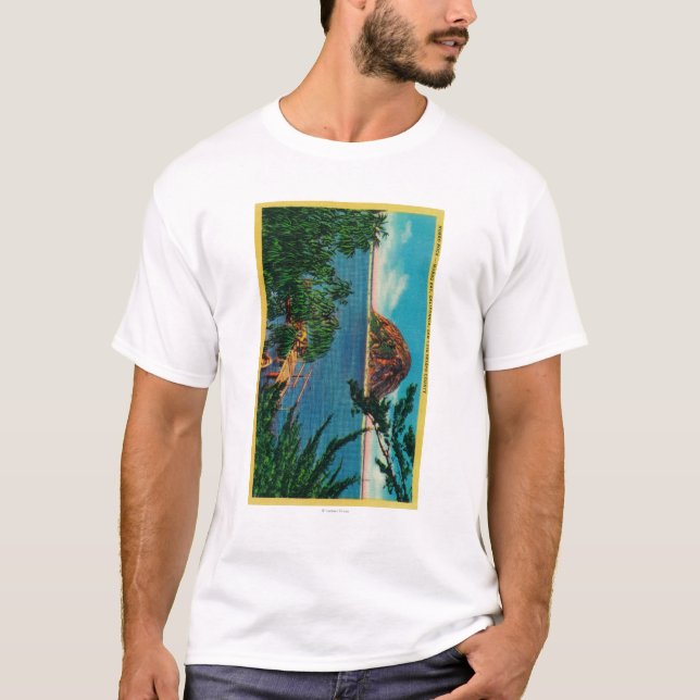 Morro Felsen in San Luis Obispo County T-Shirt (Vorderseite)
