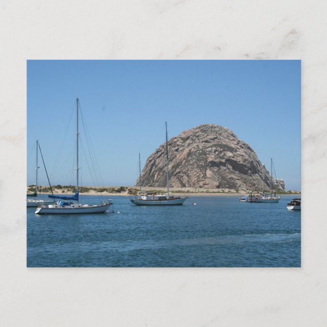 Morro Rock I Postkarte (Vorderseite)