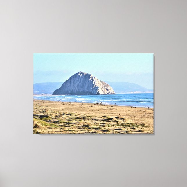 Morro Rock, Morro Bay, Kalifornien Leinwanddruck (Vorderseite)