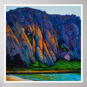Morro Rock Poster