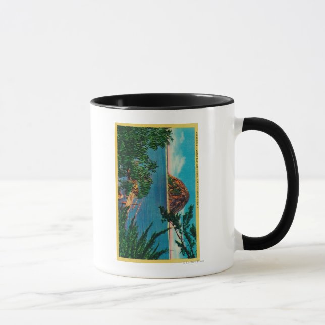 Morro Rock - San Luis Obispo Landkreis Tasse (Rechts)