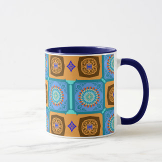 Morroccan Fliesen-Reihen-Tasse 01 Tasse