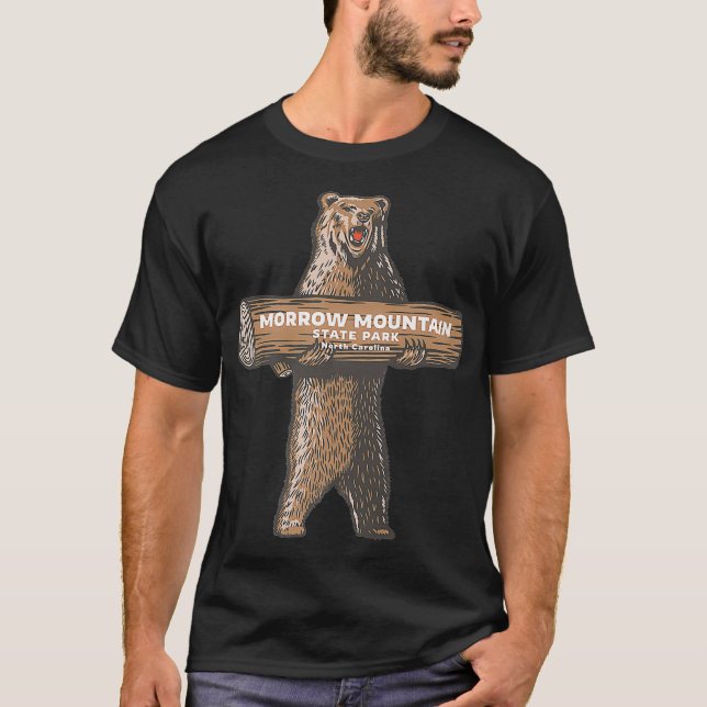 Morrow Mountain Staat Park North Carolina Bären Va T-Shirt (Vorderseite)