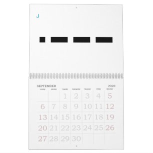 Morse Code 24 Monate Alphabet Kalender