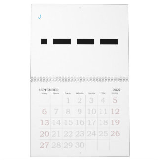 Morse Code 24 Monate Alphabet Kalender