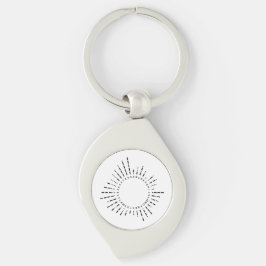 Morse Code Alphabet Schlüsselanhänger