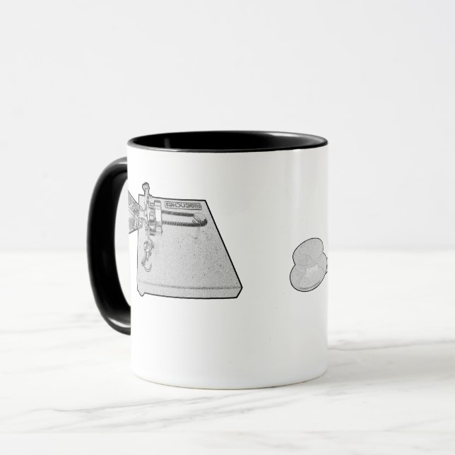 Morse Code Key Mug Tasse (Vorderseite Links)