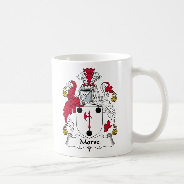 Morse-Familienwappen Kaffeetasse (Rechts)