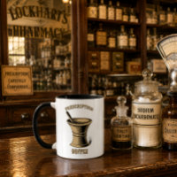 Mörser & Stößel Apotheke Rezept Kaffee