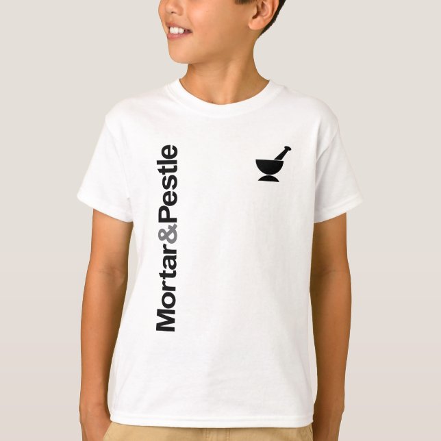 Mörser u. Stampfe T-Shirt (Vorderseite)