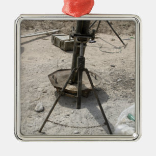 Mörserrohre Silbernes Ornament