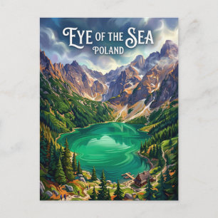 Morskie Oko Polen Postkarte